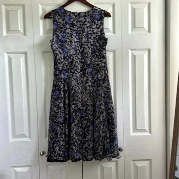 J. Peterman Floral π― Silk Dress size 10 - Picture 5 of 6